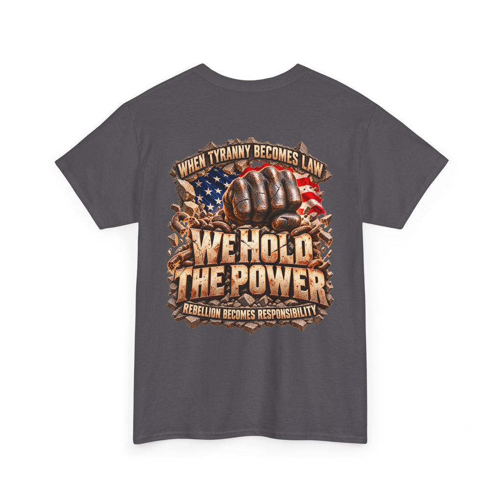 When Tyranny Becomes Law, Rebellion Becomes Duty T-Shirt