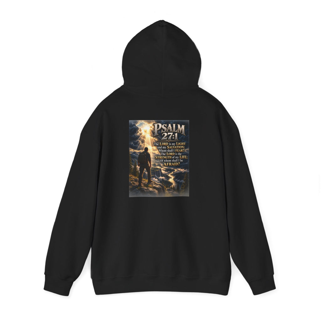 Psalm 27:1 The Lord Is My Light Christian Hoodie