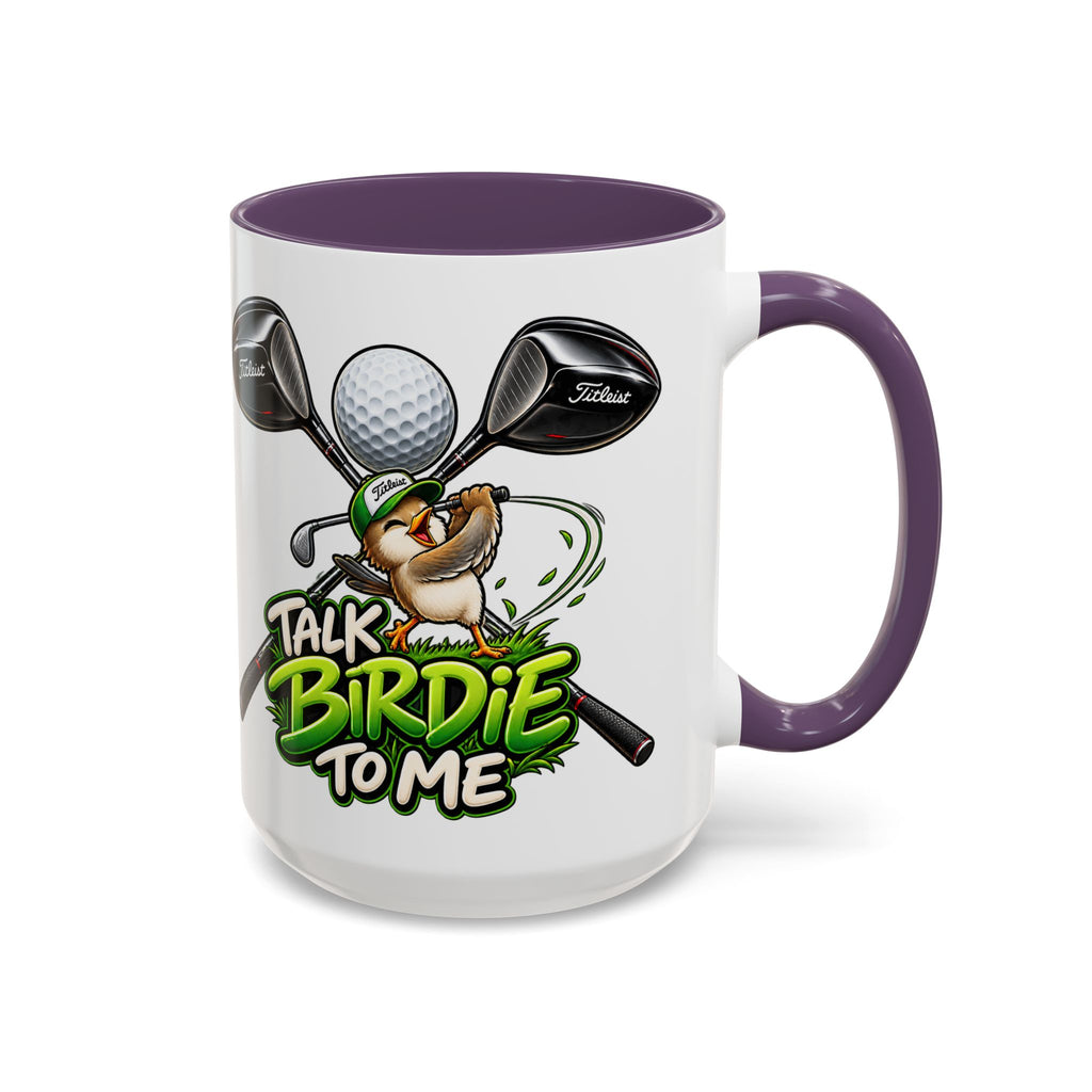 Golf Talk Birdie to Me Coffee Mug
