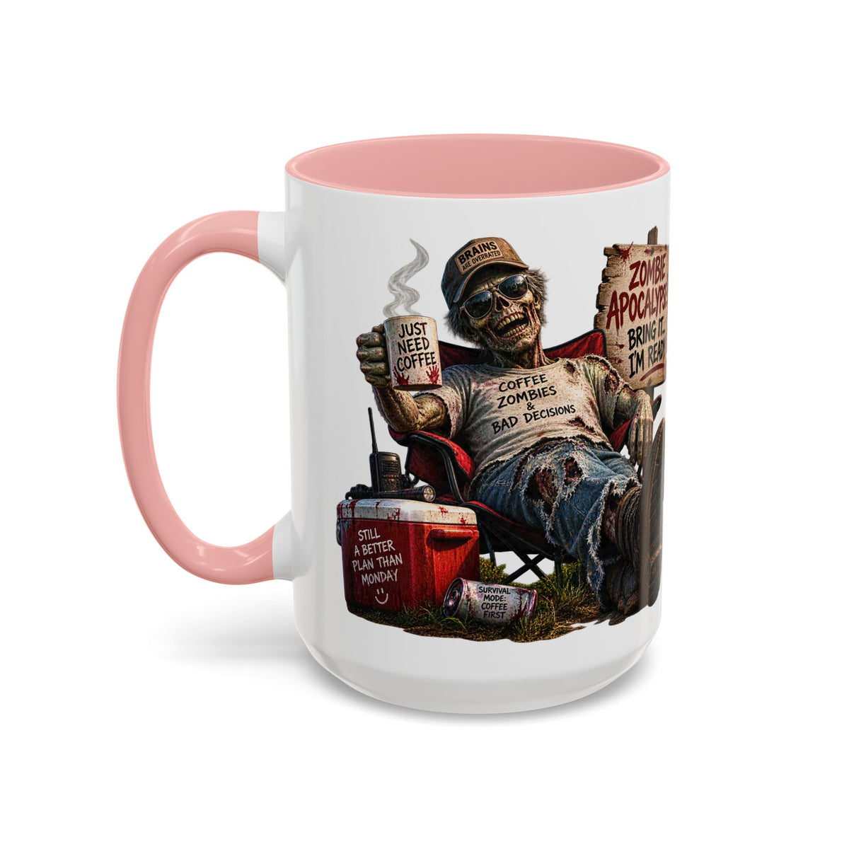 Zombie Apocalypse Survival Checklist Coffee Mug