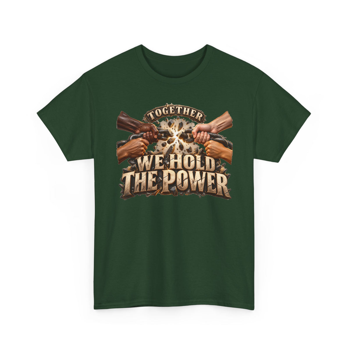 Together We Hold the Power Unity Graphic T-Shirt