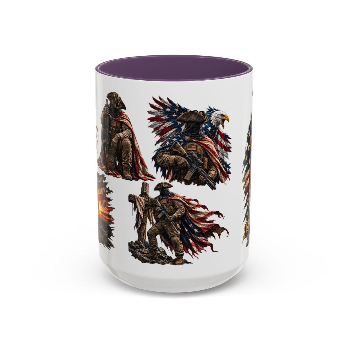 Patriotic Western Warrior Coffee Mug