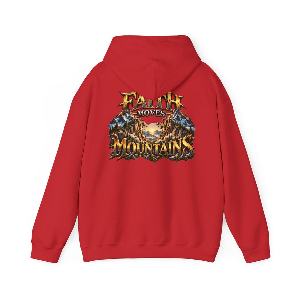 Faith Moves Mountains No Fear Hoodie