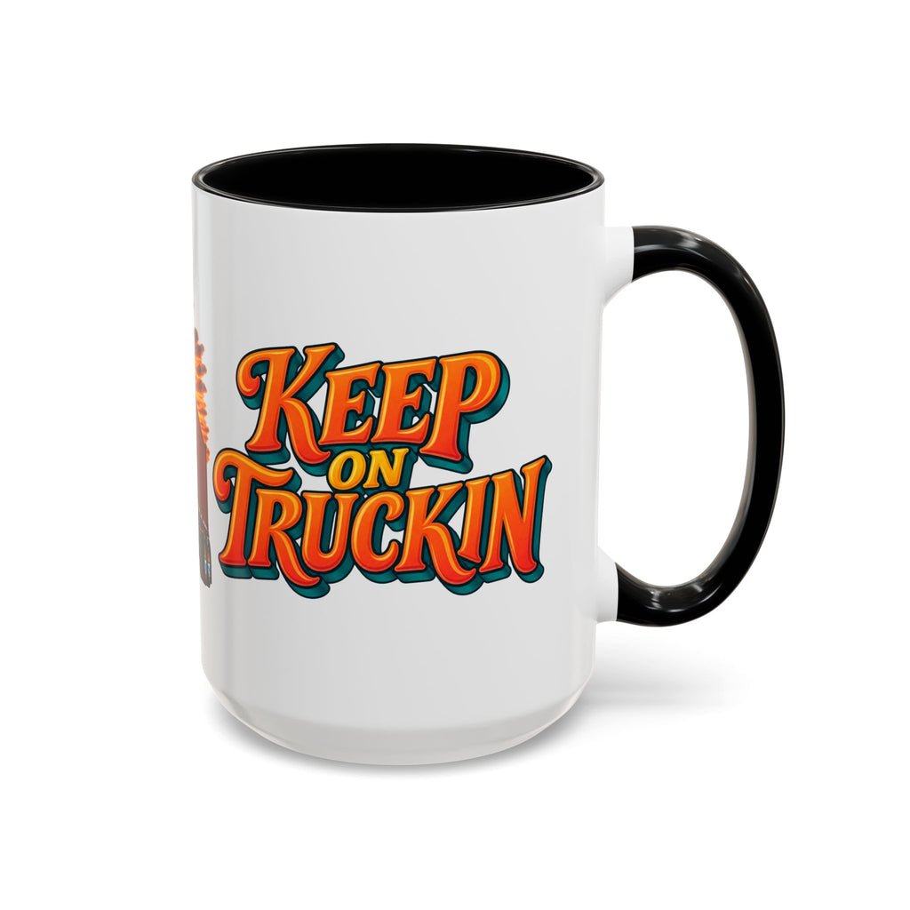 Keep On Truckin’ Semi-Truck 15oz Coffee Mug