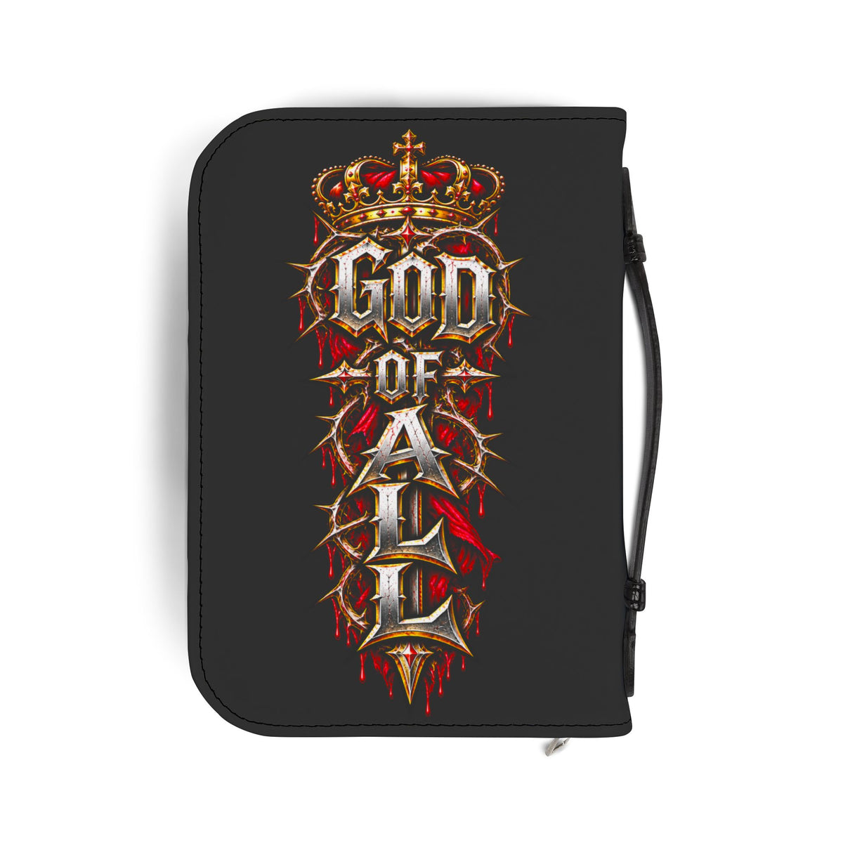 Armored Warriors One God One Salvation Bible Cover | God of All Crown Design