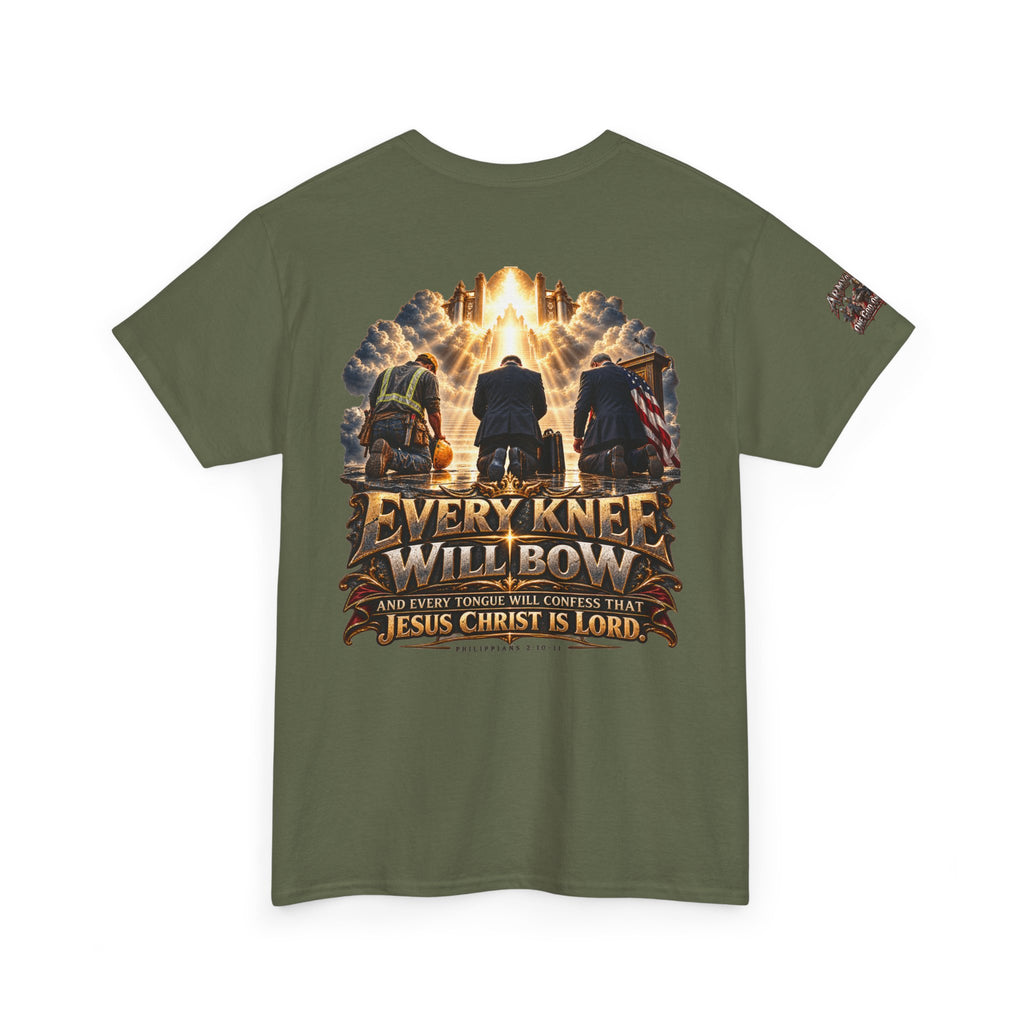 Every Knee Will Bow Christian T-Shirt
