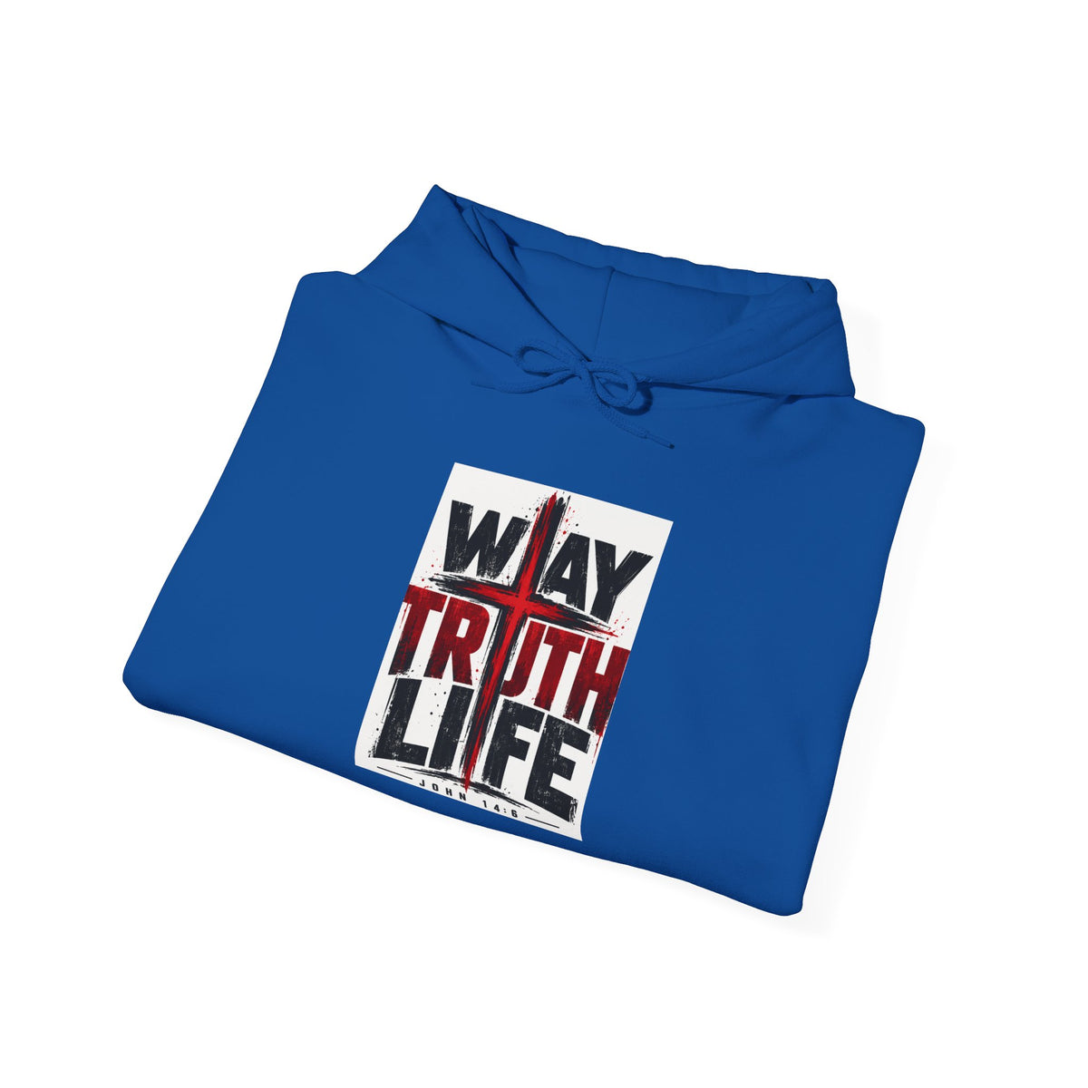 Christian Hoodie - "Way Truth Life" & "Army of God" Graphic Pullover