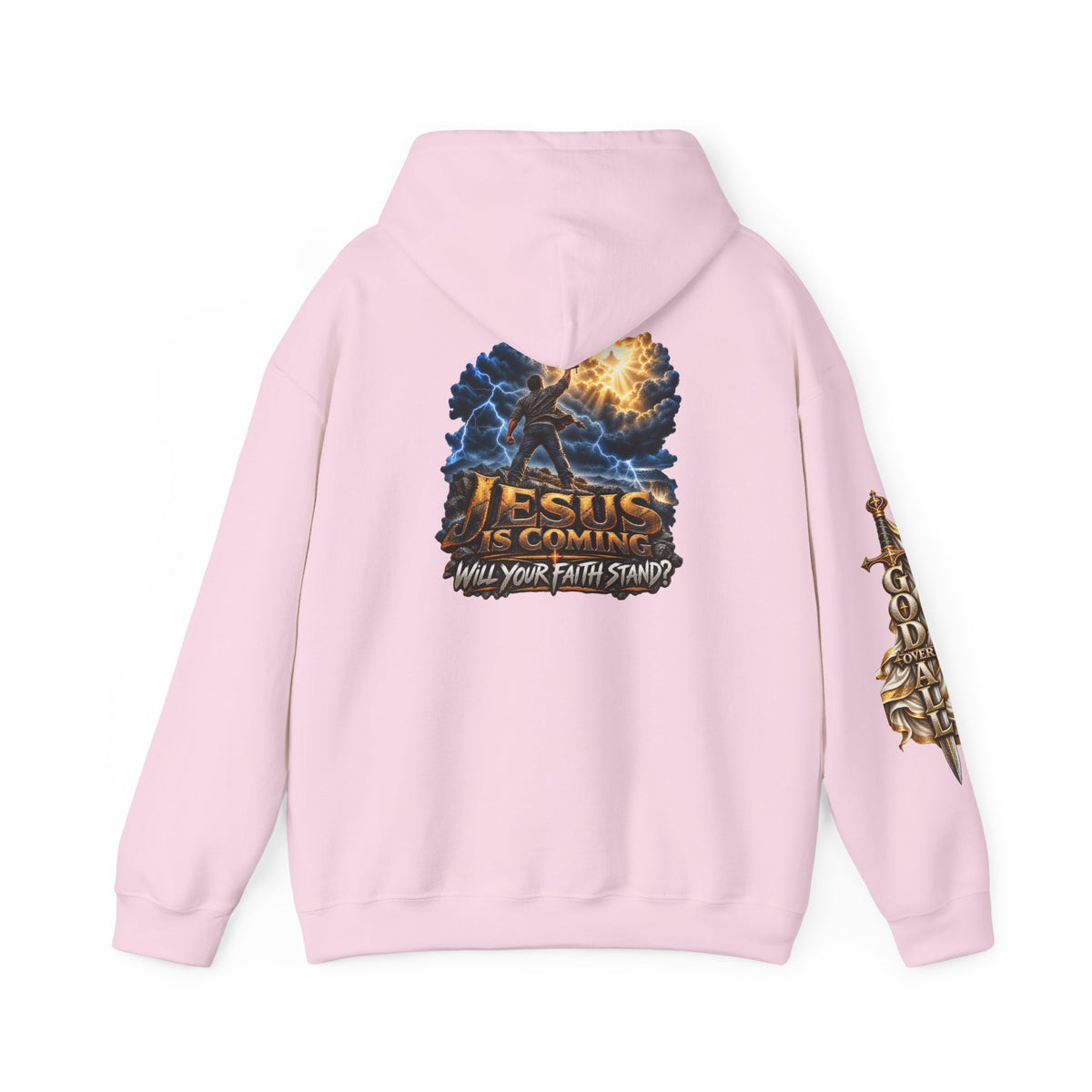 Jesus Is Coming Hoodie — Faith Revival Graphic Pullover