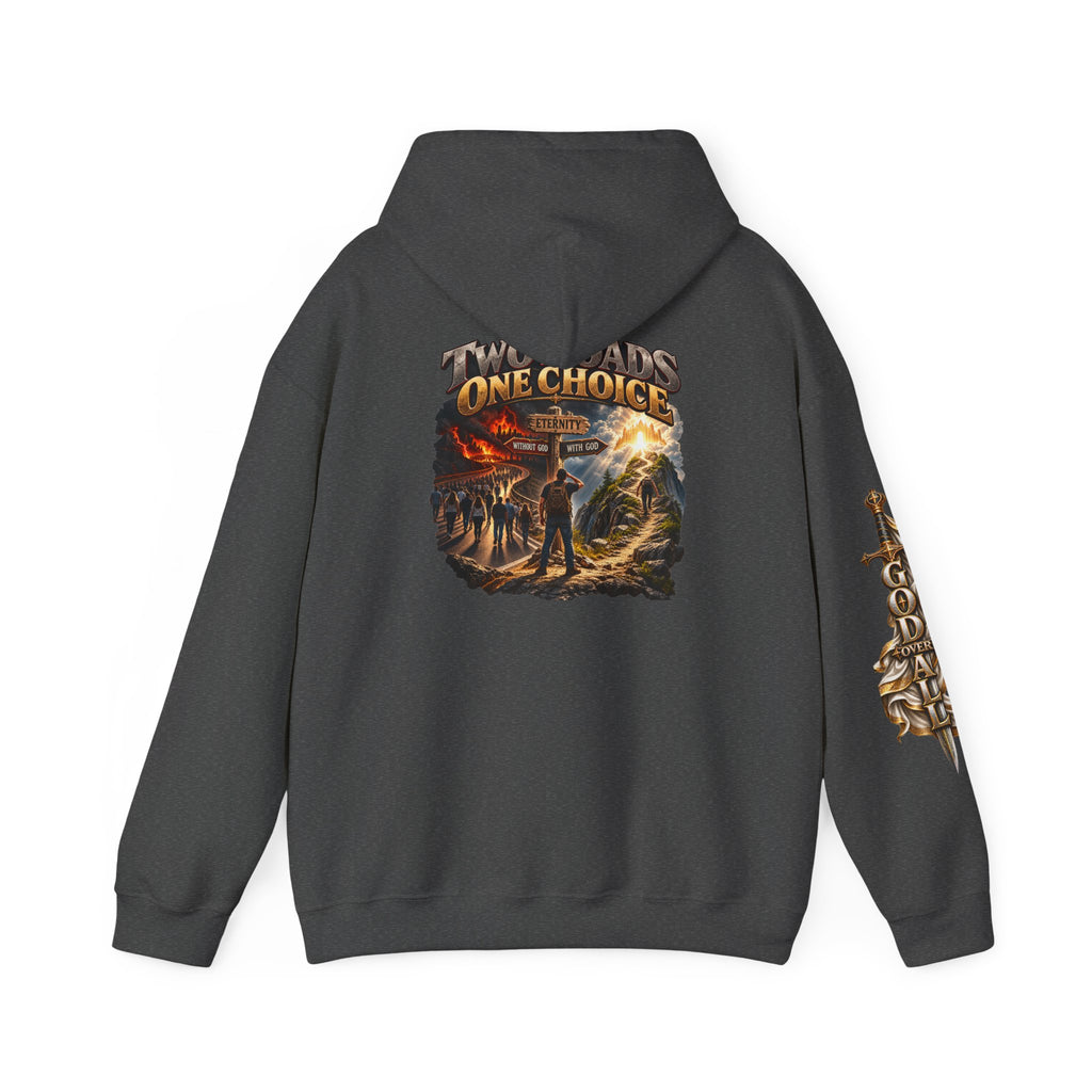 Hoodie - "The Devil and The One Choice" Graphic Pullover