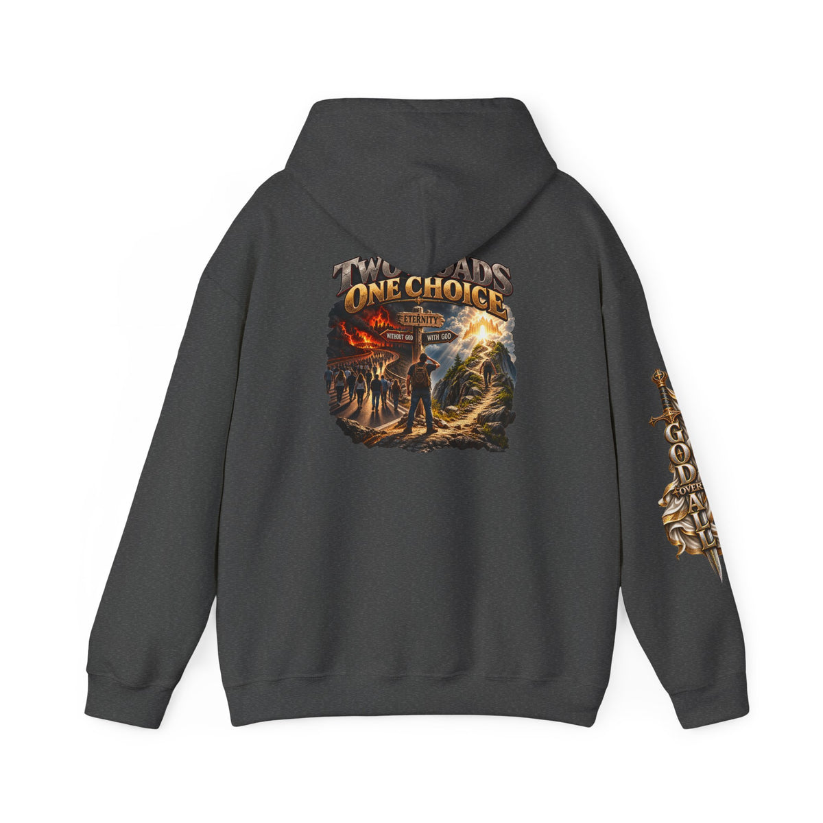 Hoodie - "The Devil and The One Choice" Graphic Pullover