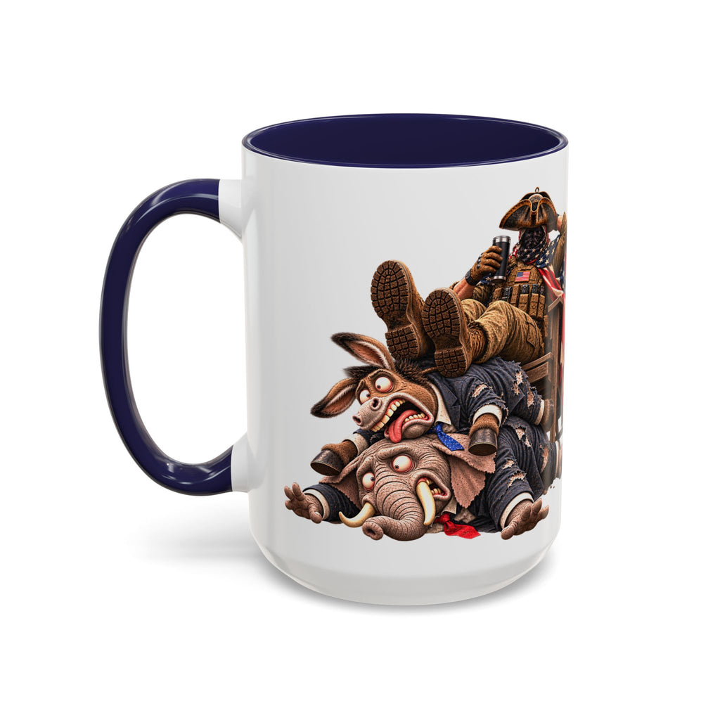 Lieutenant Patriot Political Satire 15oz Coffee Mug