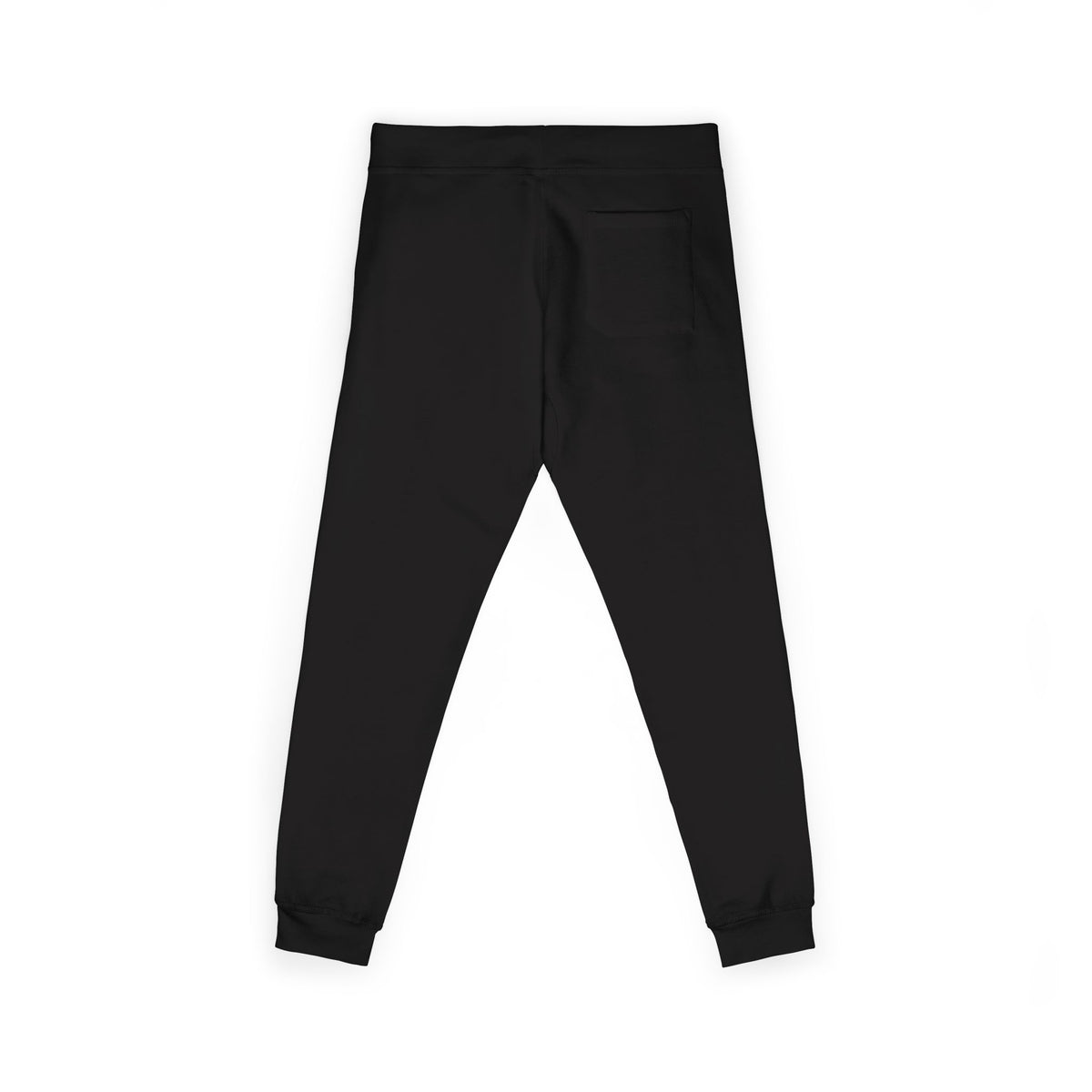 Embroidered Olive Fleece Sweatpants — Floral Patch Comfort Joggers