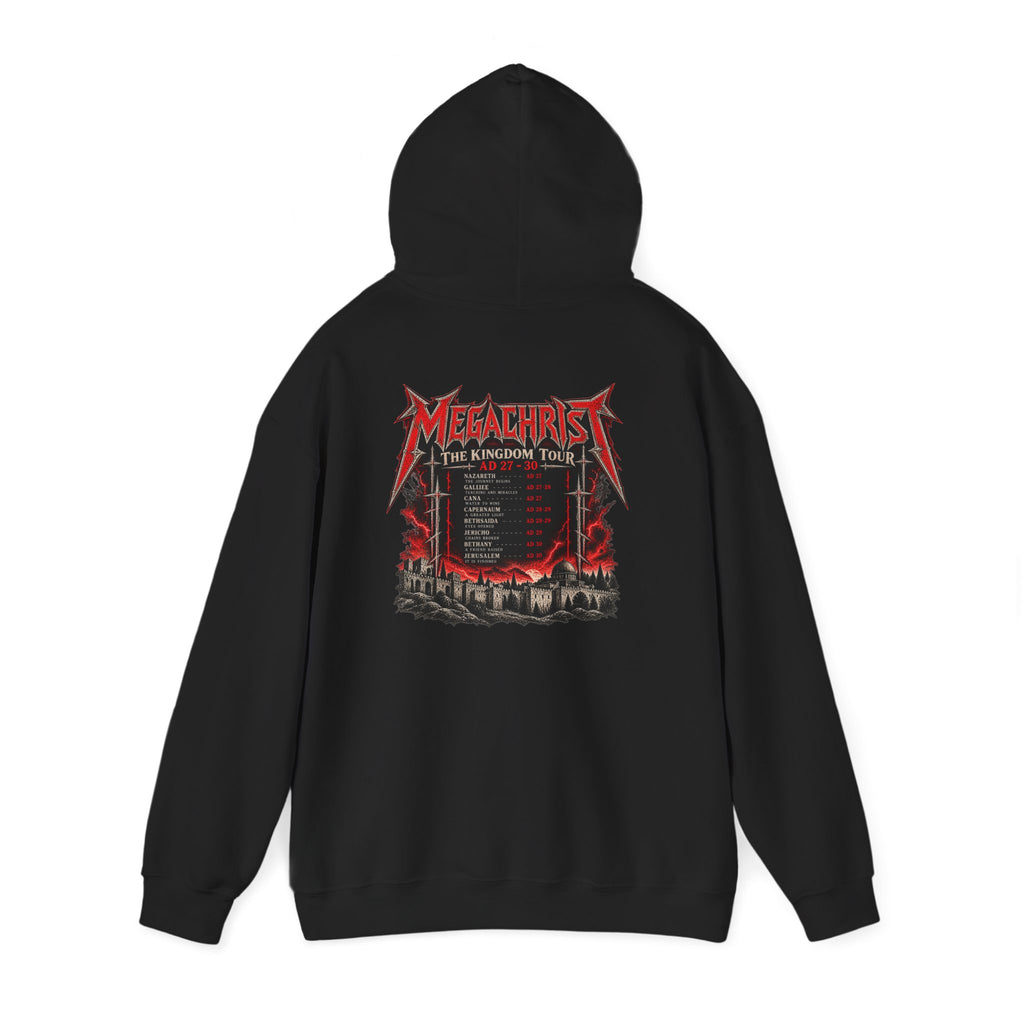 Megachrist The Kingdom Tour Christian Graphic Hoodie