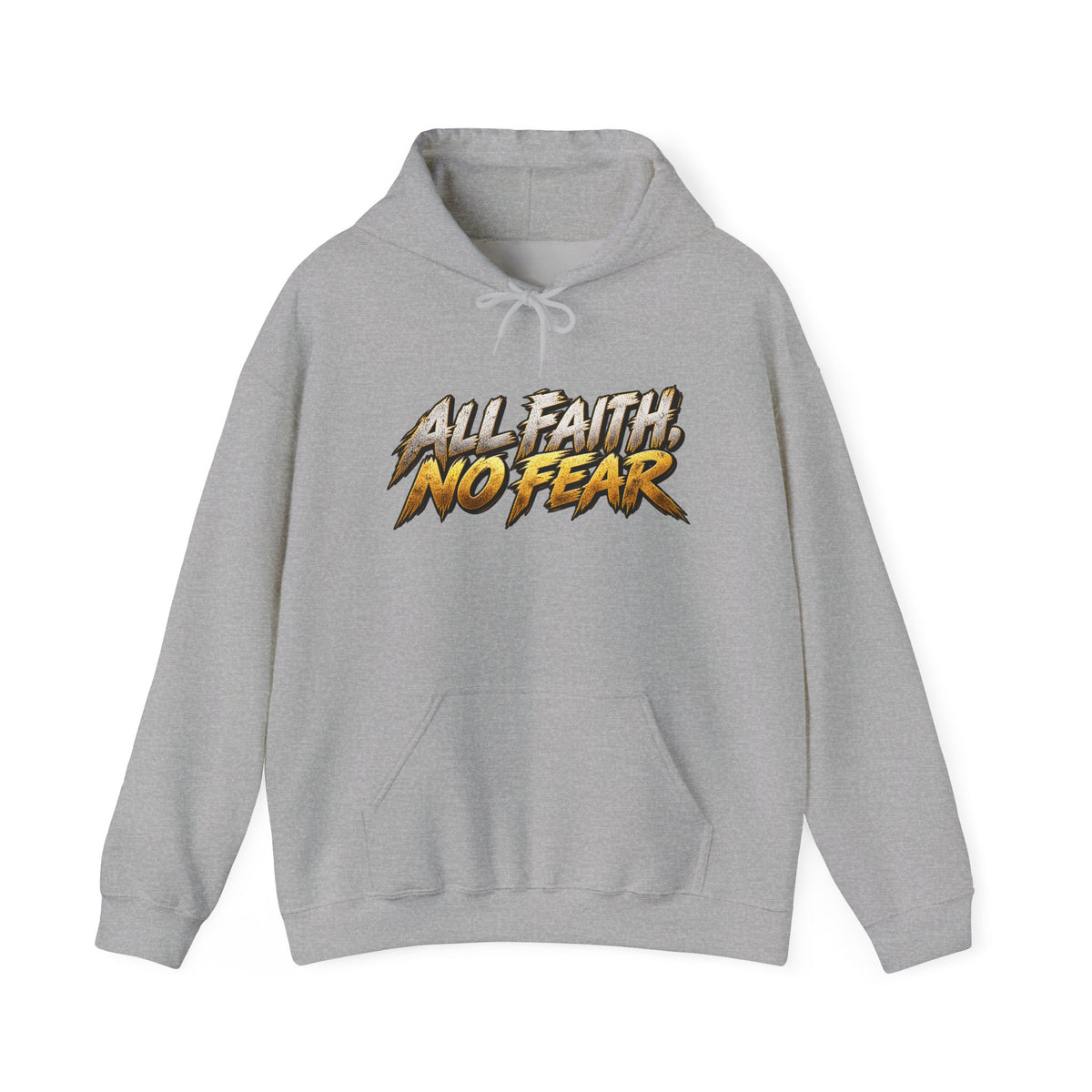 All Faith No Fear Christian Jesus Hoodie