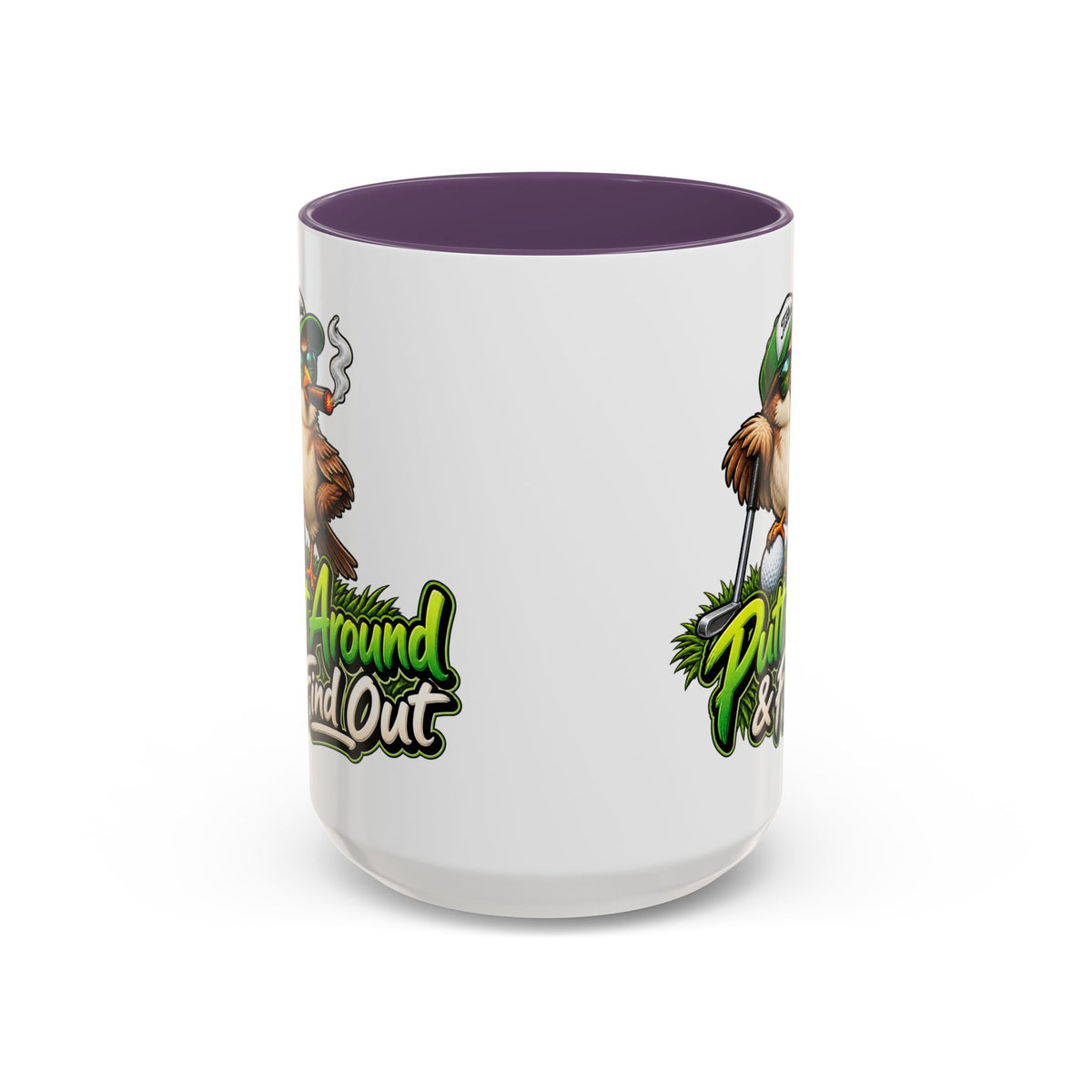 Put Around & Find Out Funny Duck Coffee Mug