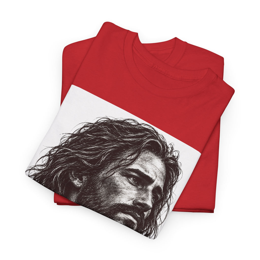 Jesus Portrait T-Shirt – Christian Faith Shirt