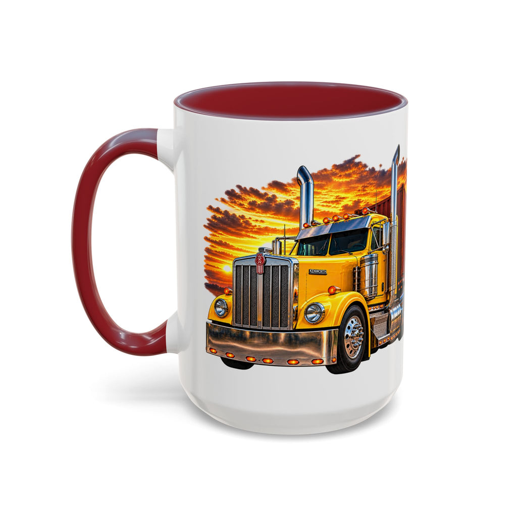 Keep On Truckin’ Semi-Truck 15oz Coffee Mug