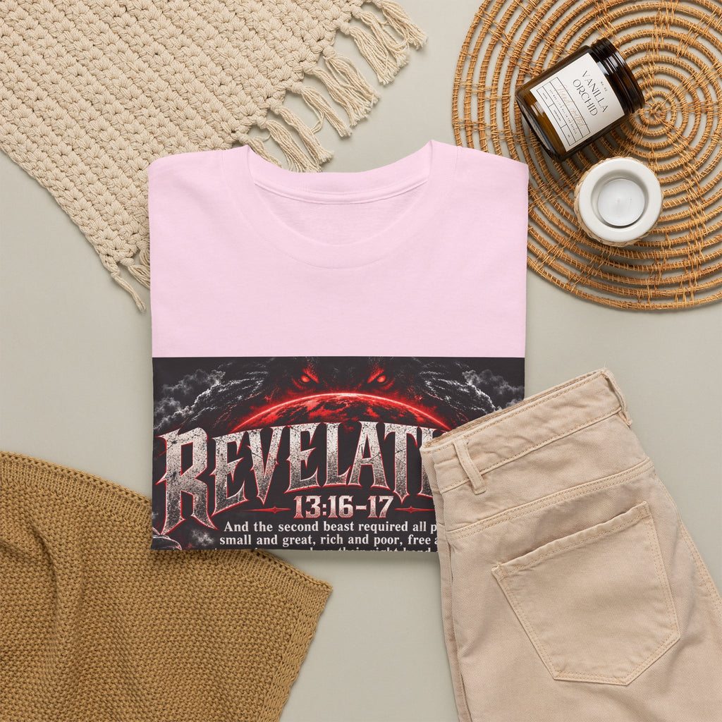 Revelation 13:16-17 Christian Apocalypse Graphic T-Shirt