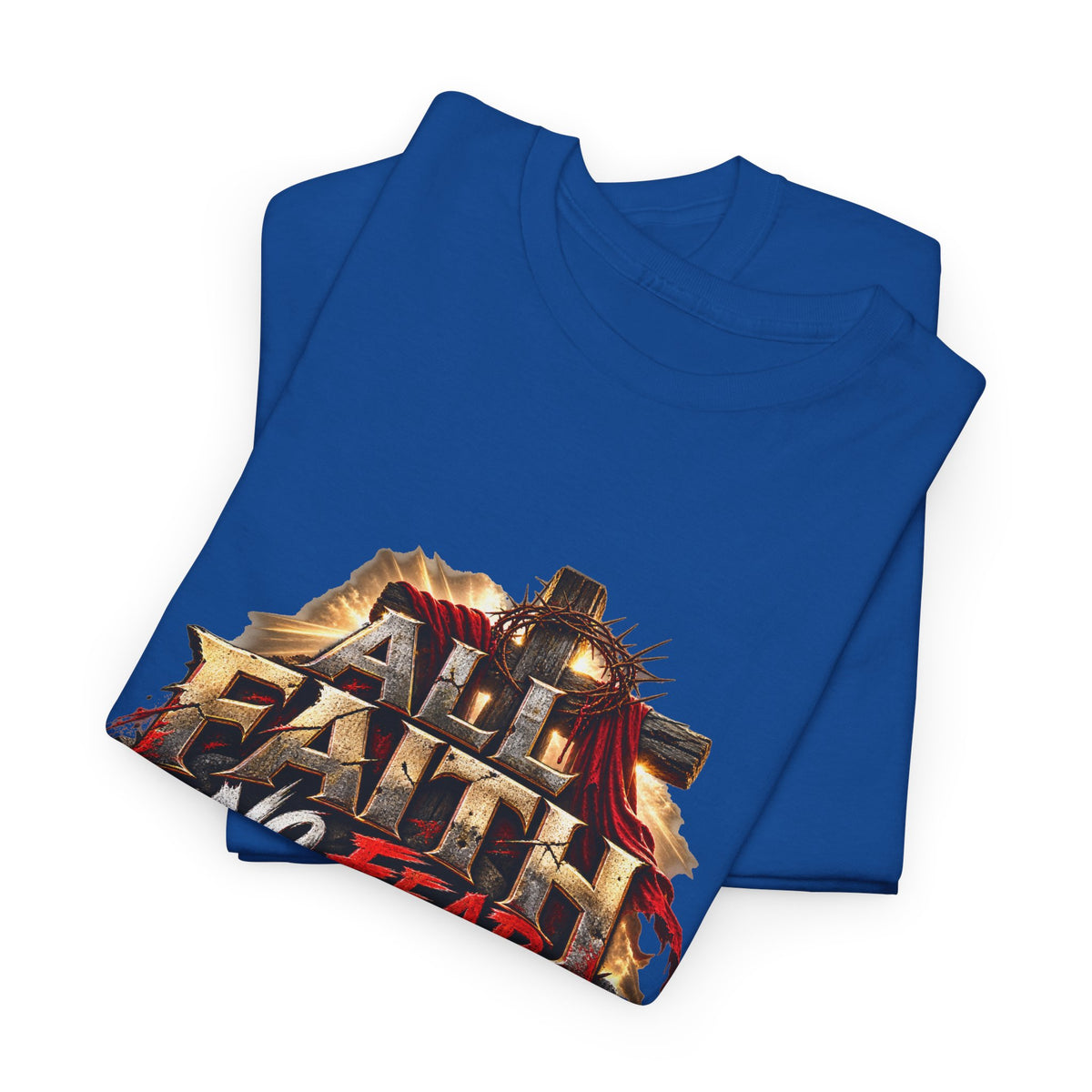 Faith No Fear Christian Graphic T-Shirt