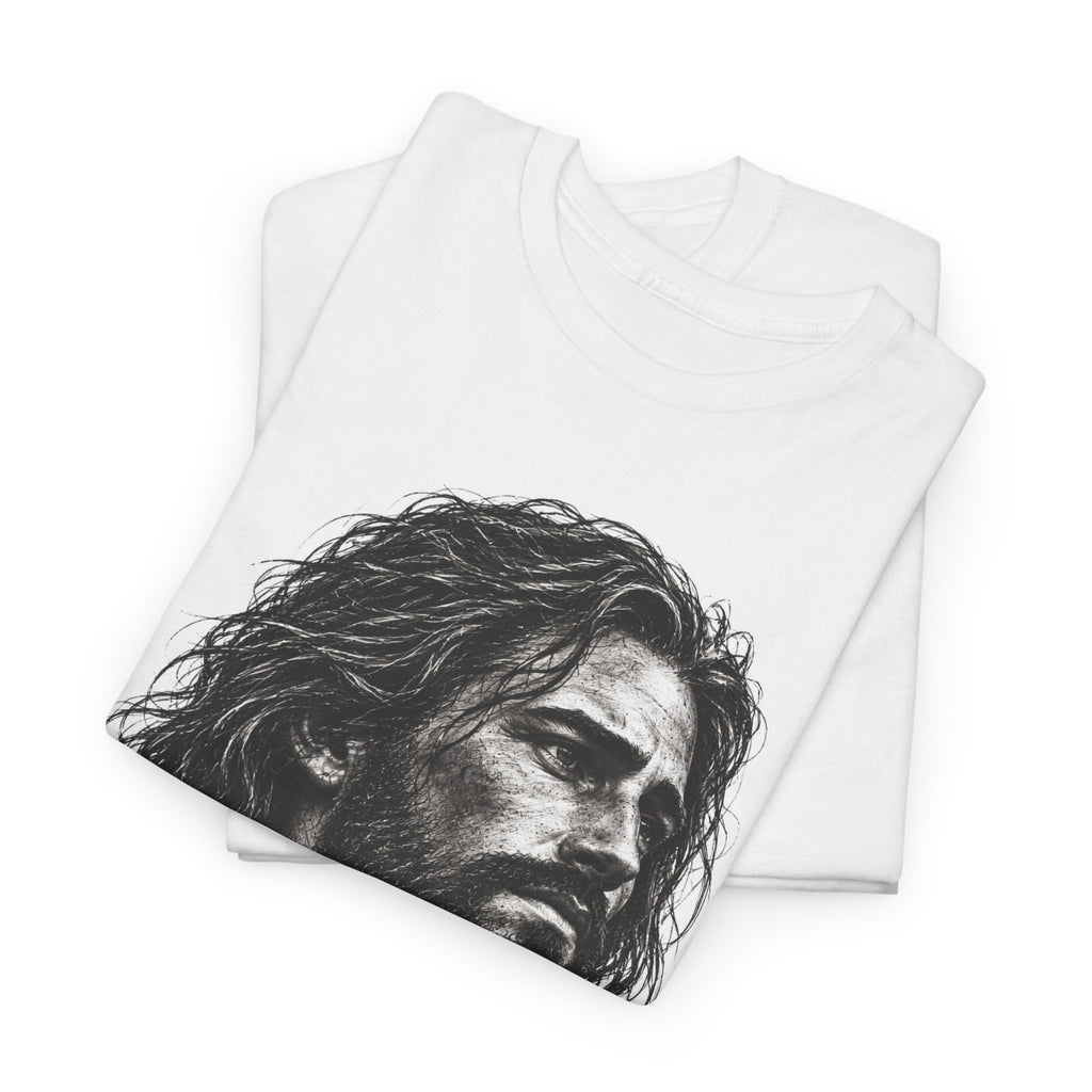 Jesus Portrait T-Shirt – Christian Faith Shirt