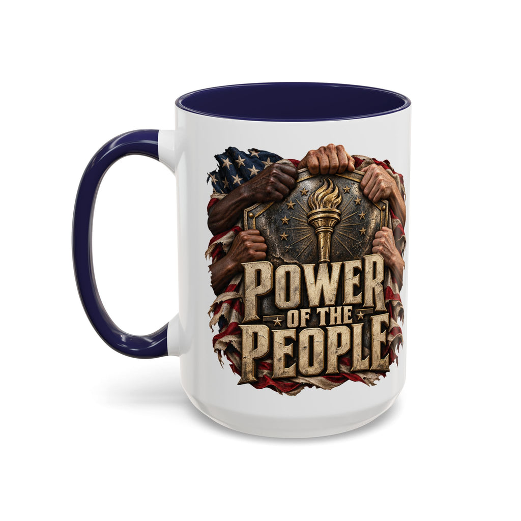 Power of the People Patriotic Coffee Mug