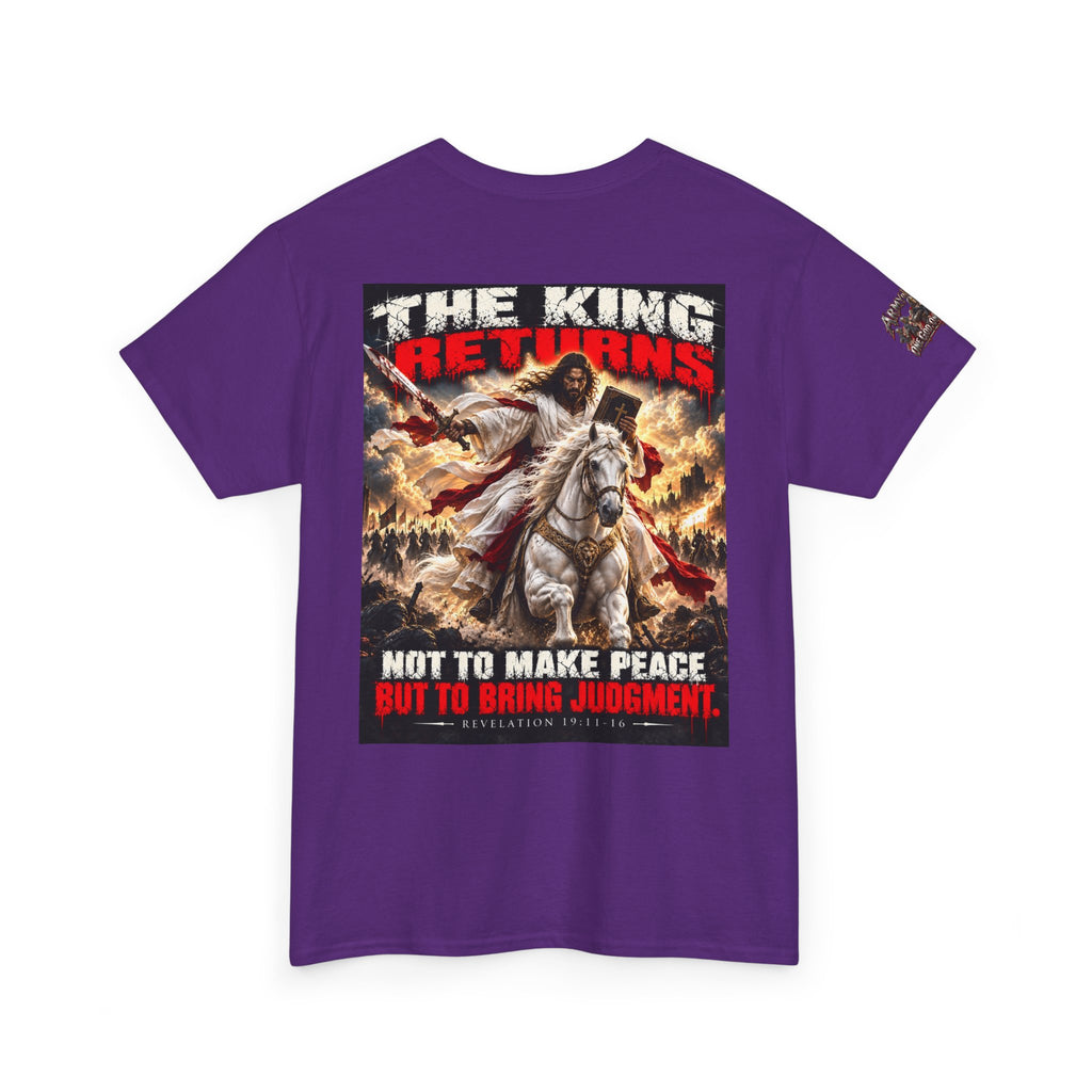 The King Returns Judgment Graphic Tee