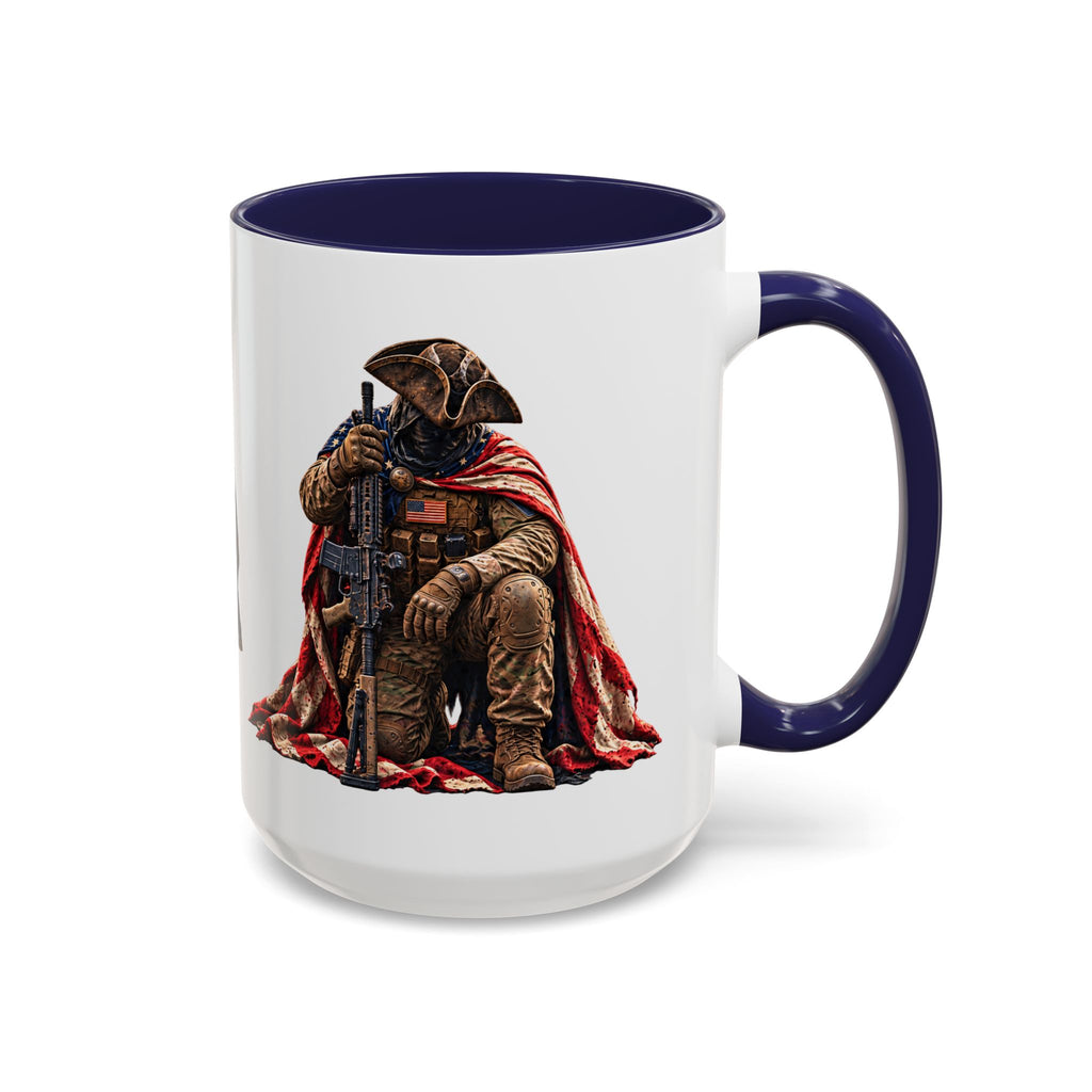 15oz Coffee Mug – Patriotic Veteran Memorial Design
