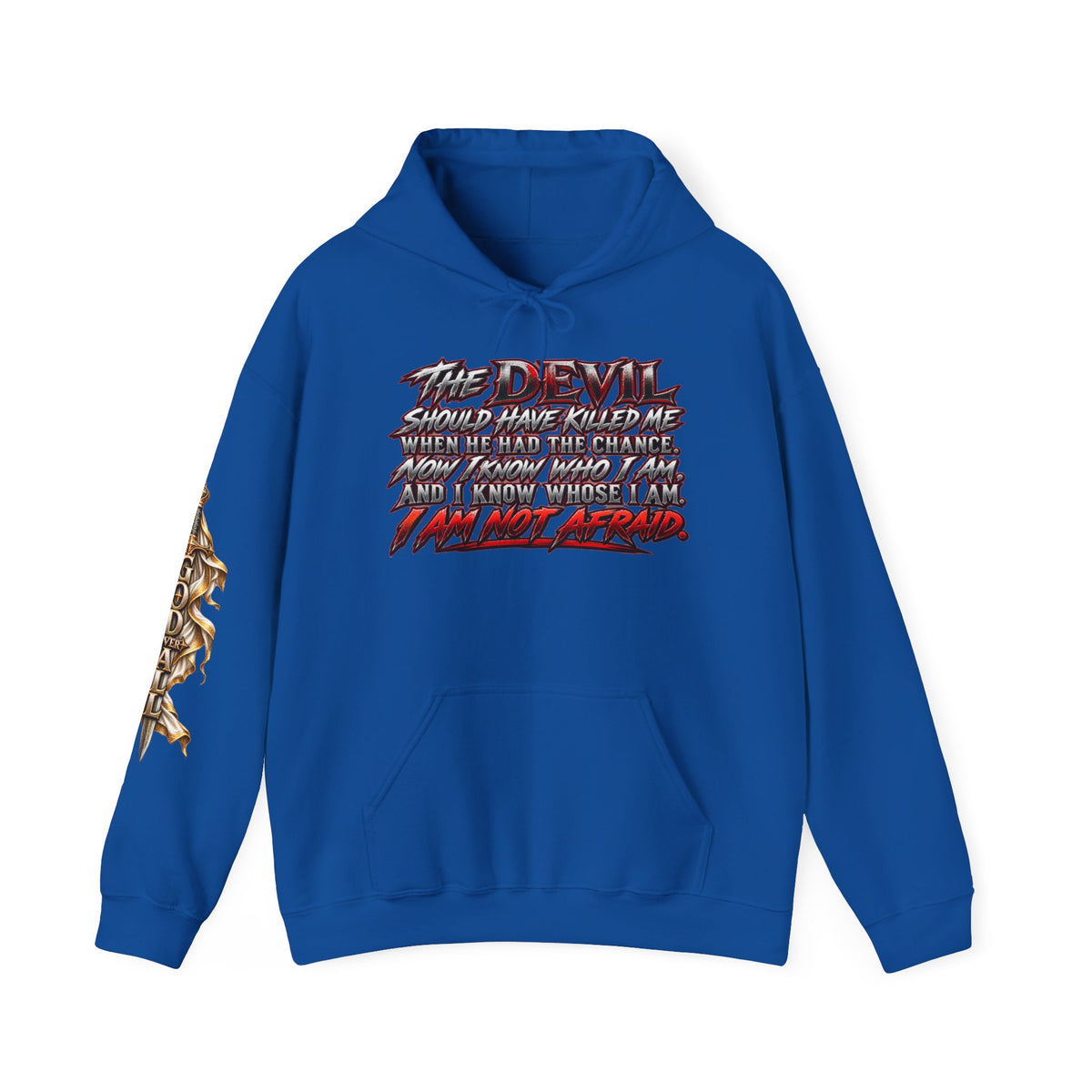 Every Knee Will Bow Christian Faith Hoodie
