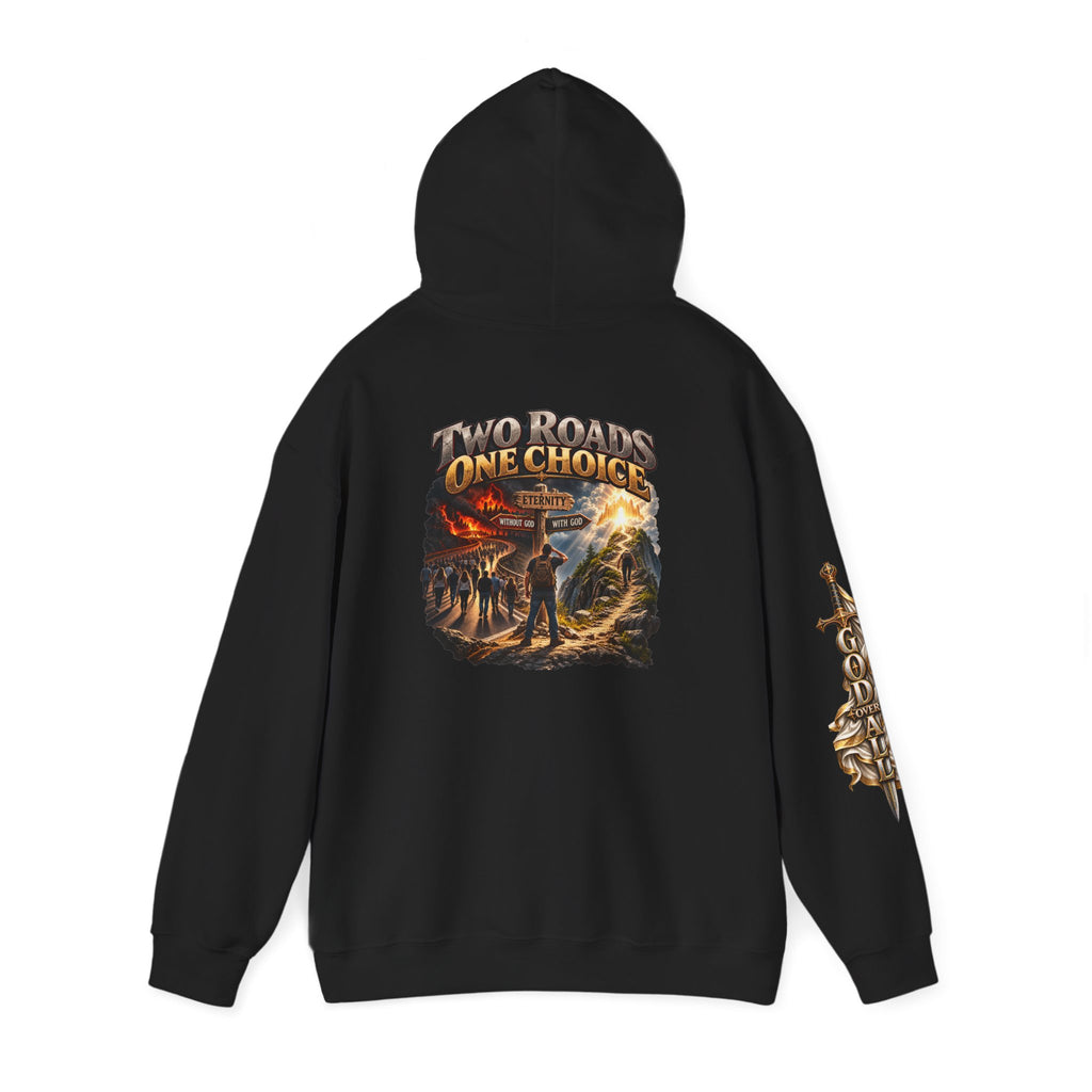 Hoodie - "The Devil and The One Choice" Graphic Pullover