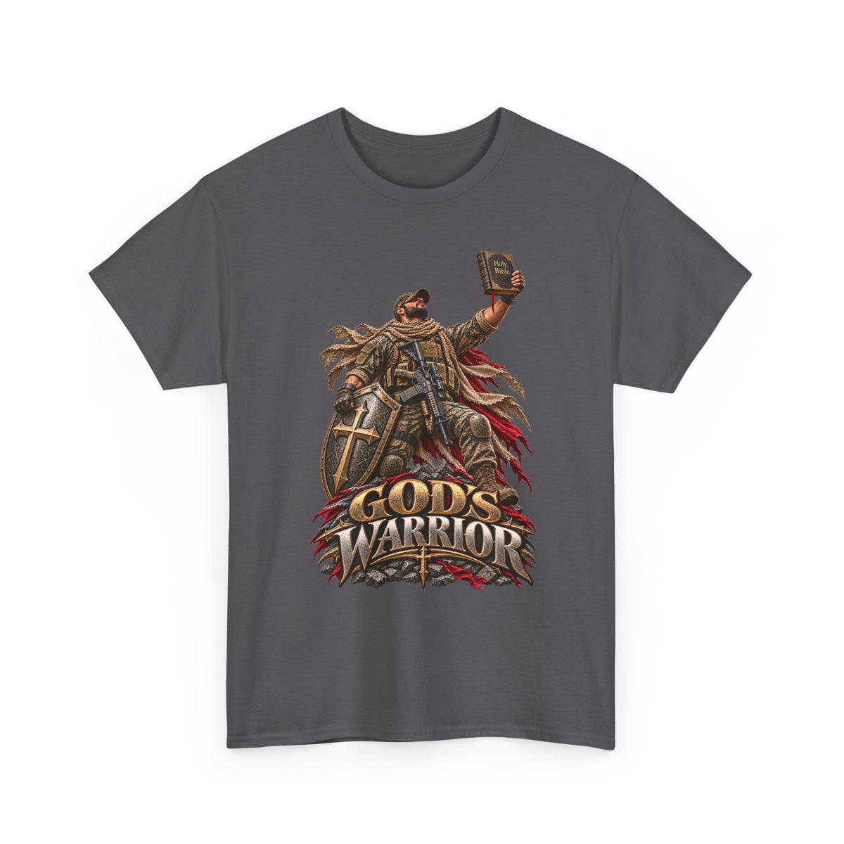 God’s Warrior Graphic Tee – Doubletake designs