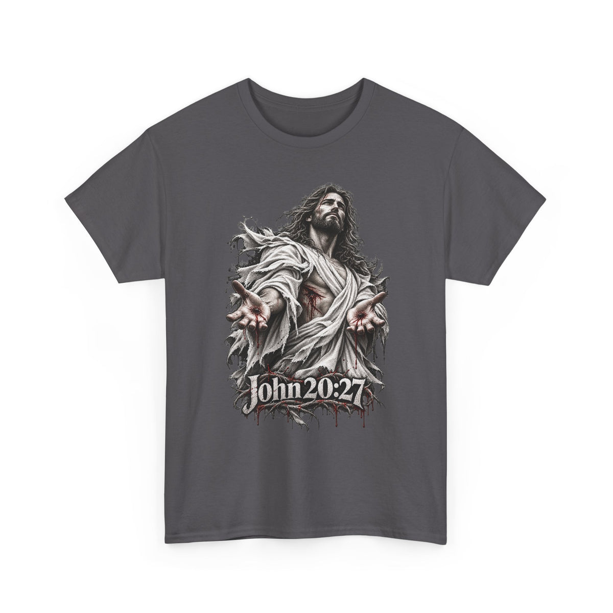 John 20:27 Jesus Faith Christian T-Shirt