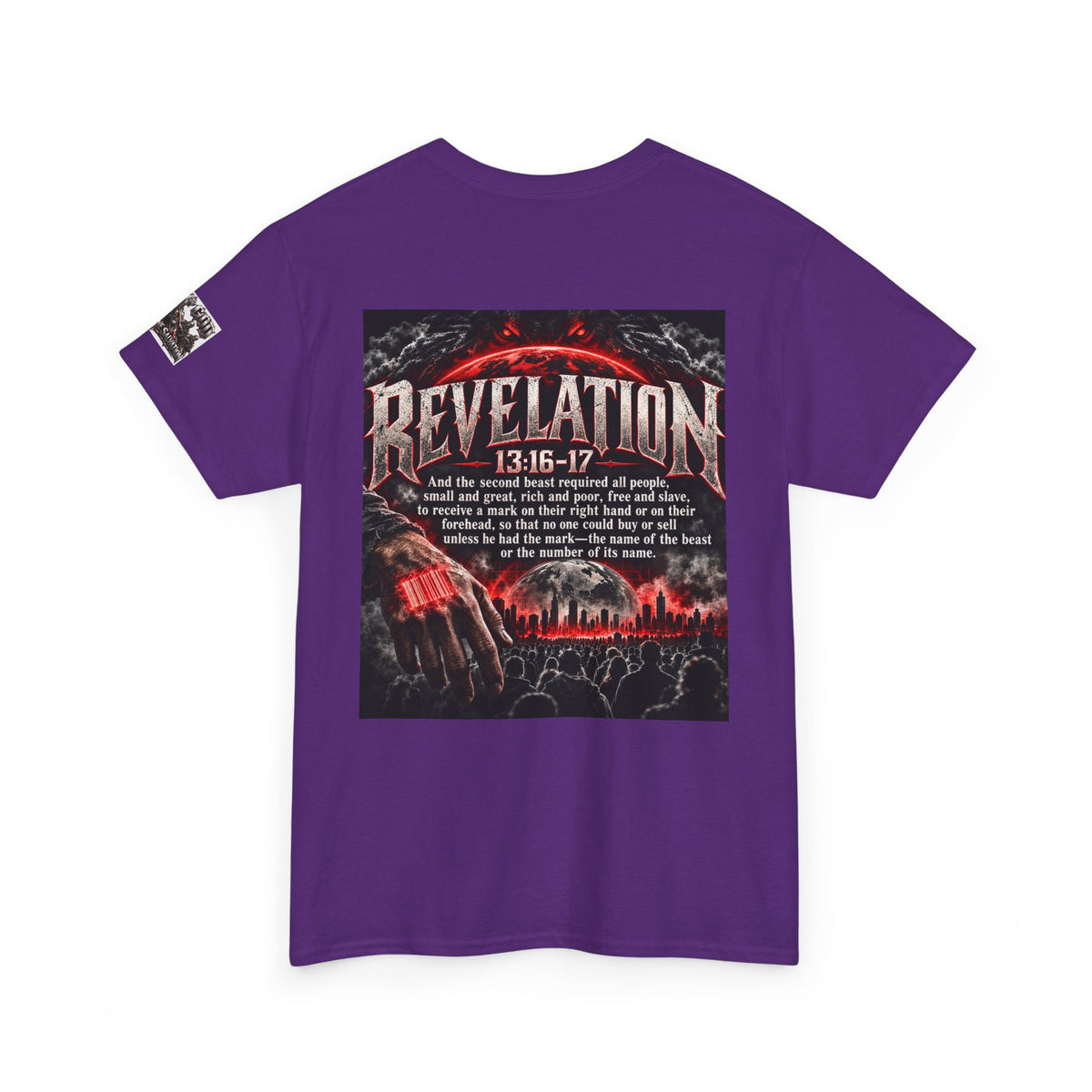 Revelation 13:16-17 Christian Faith Graphic Tee
