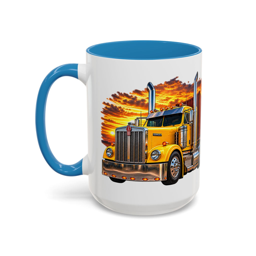 Keep On Truckin’ Semi-Truck 15oz Coffee Mug