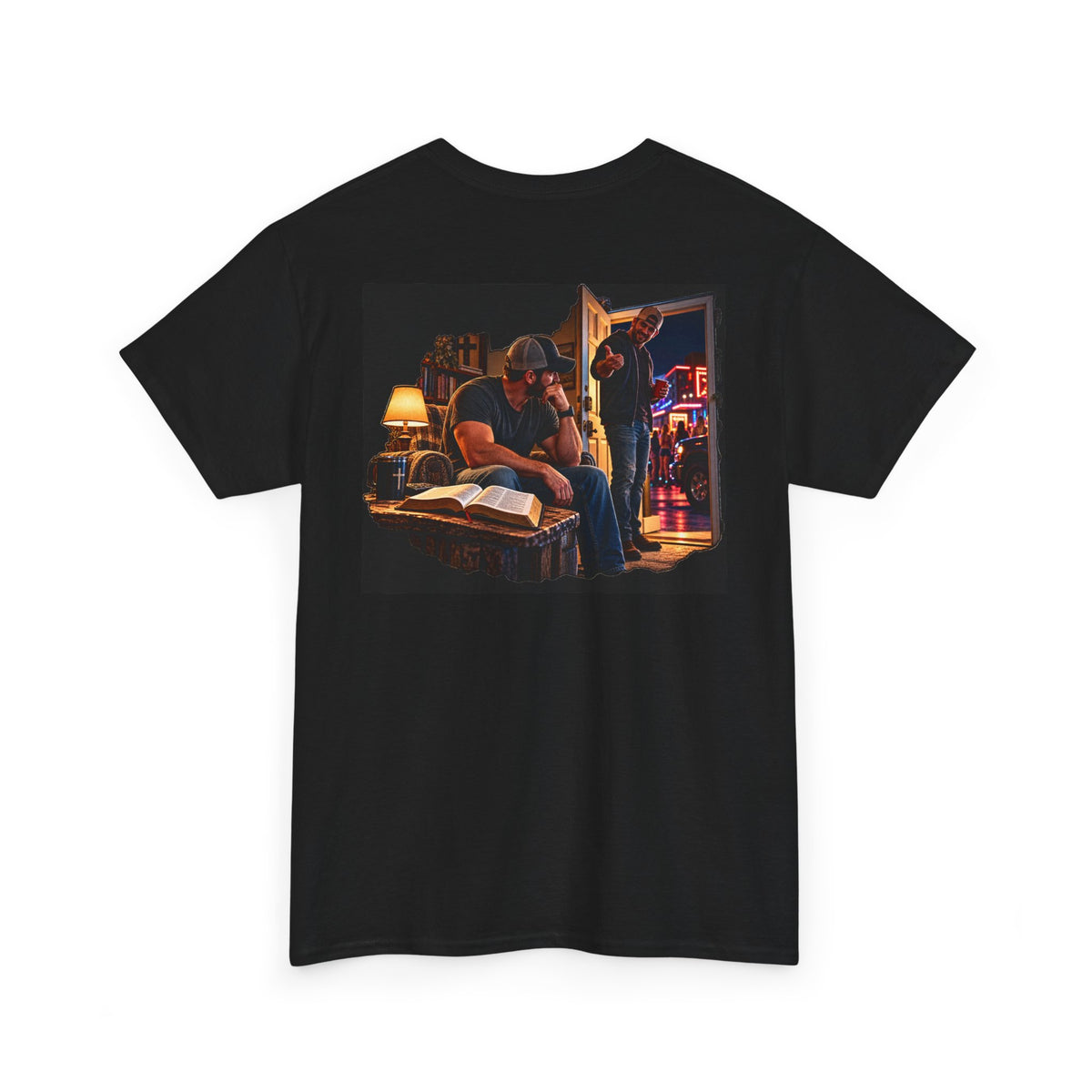 Faith at the Crossroads — Yahweh Christian T-Shirt