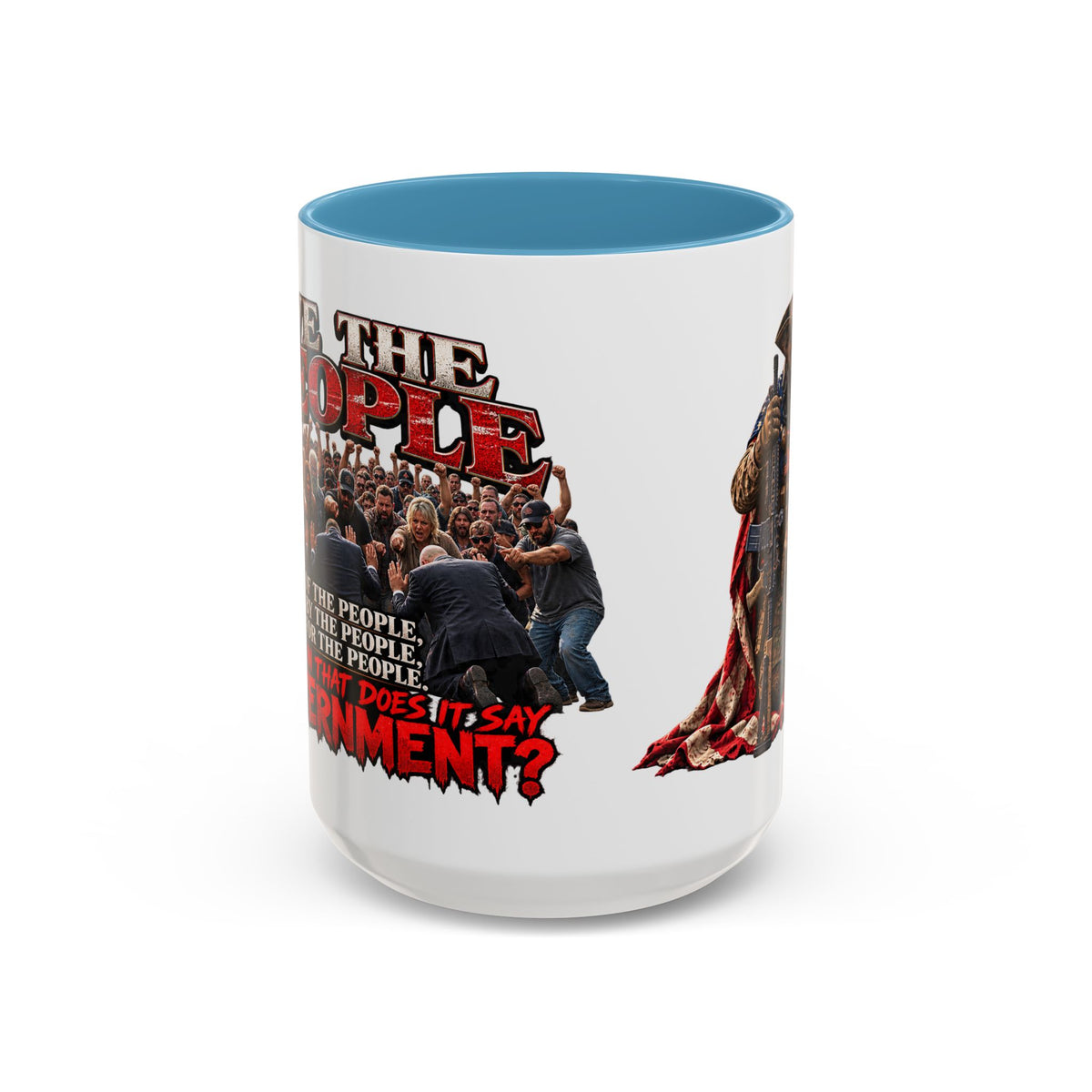 15oz Coffee Mug – Patriotic Veteran Memorial Design