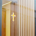 Blood-Drop Cross Vinyl Decal