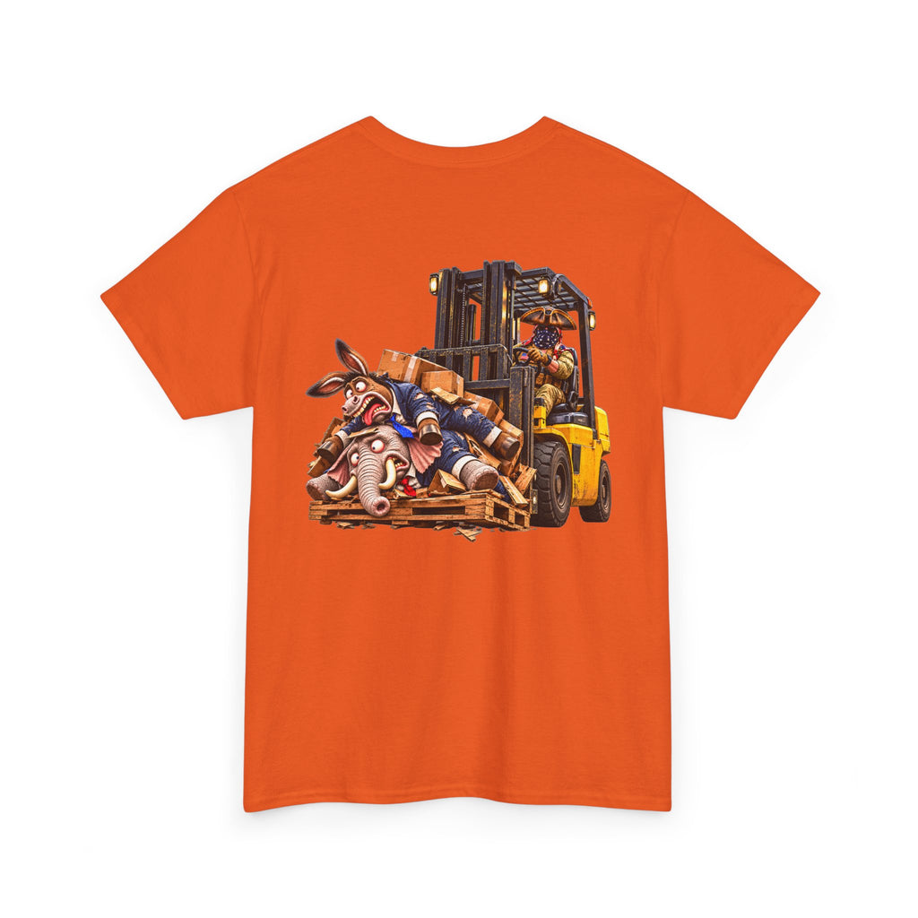 We the People Are Done — Forklift Political Satire T-Shirt
