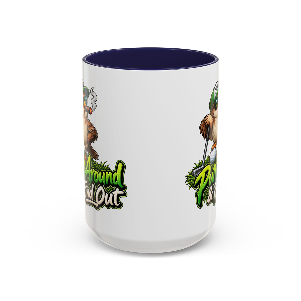 Put Around & Find Out Funny Duck Coffee Mug