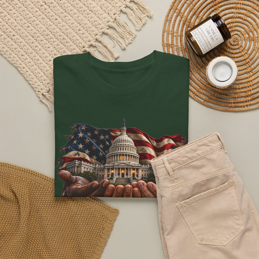 You Work for Us Political Statement T-Shirt