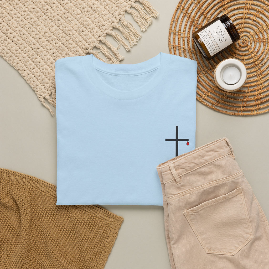 Saved by Grace — Ephesians 2:8–9 Christian T-Shirt