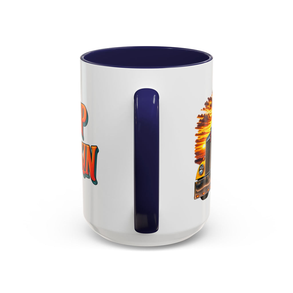 Keep On Truckin’ Semi-Truck 15oz Coffee Mug