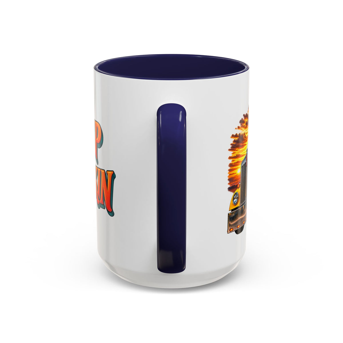 Keep On Truckin’ Semi-Truck 15oz Coffee Mug