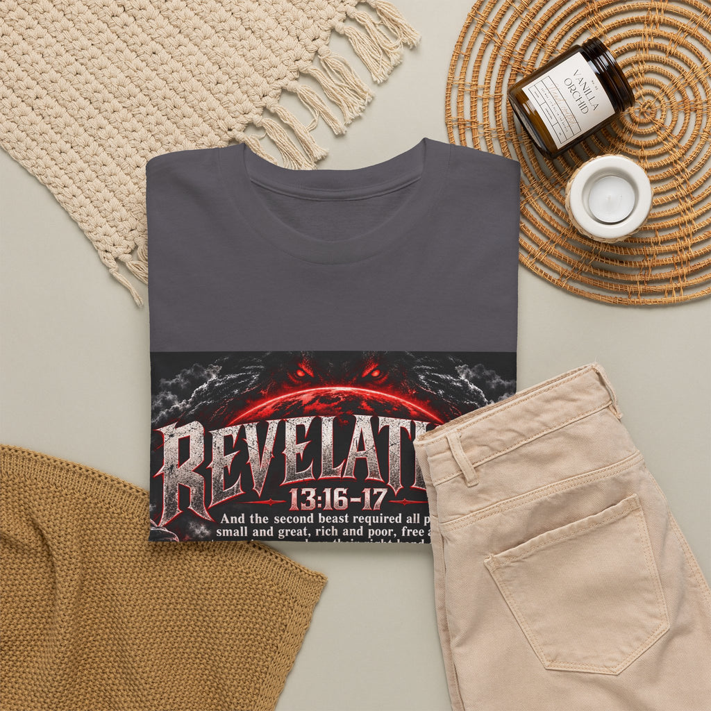 Revelation 13:16-17 Christian Apocalypse Graphic T-Shirt