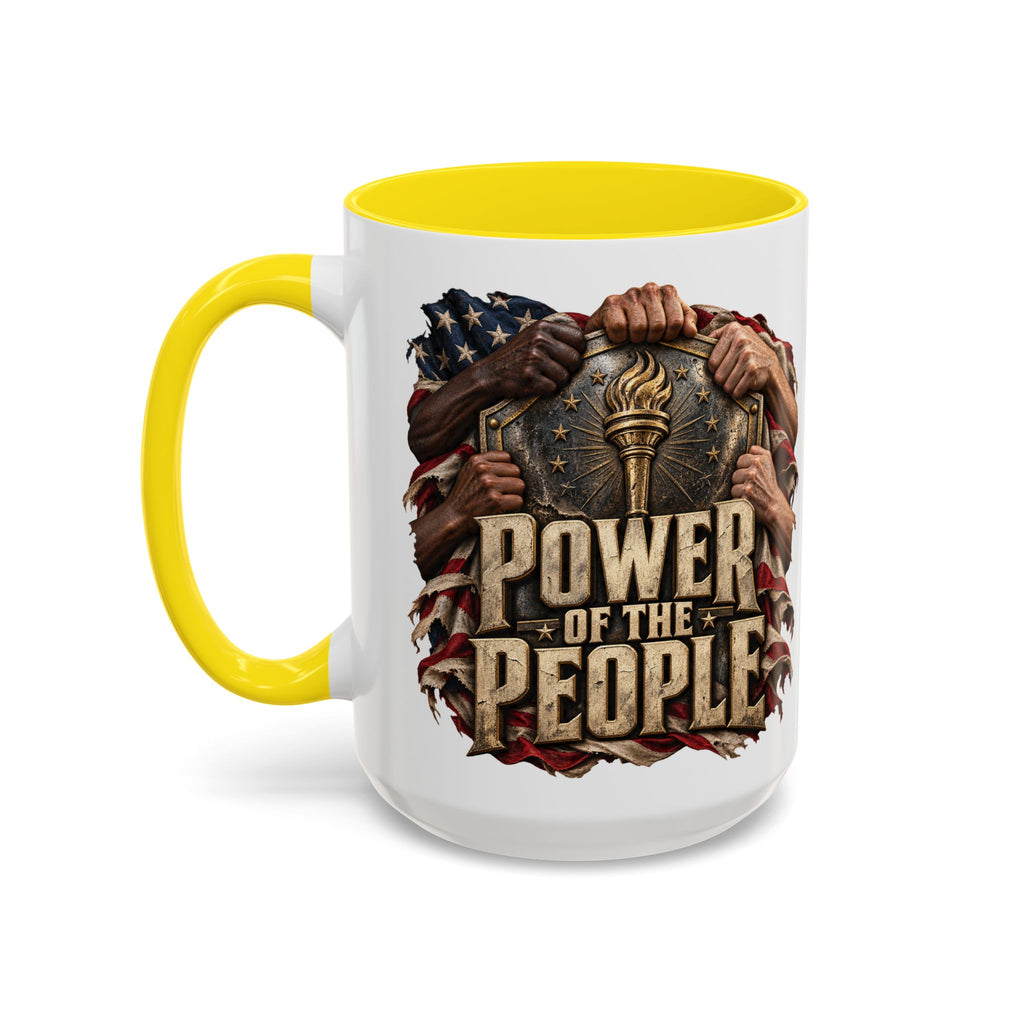 Power of the People Patriotic Coffee Mug
