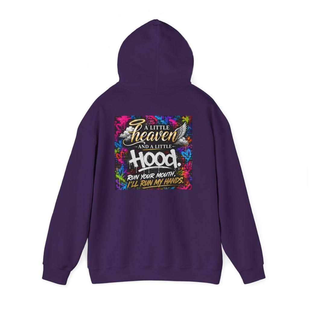 Christian in Progress hoodie | Faith graphic sweatshirt, colorful back print