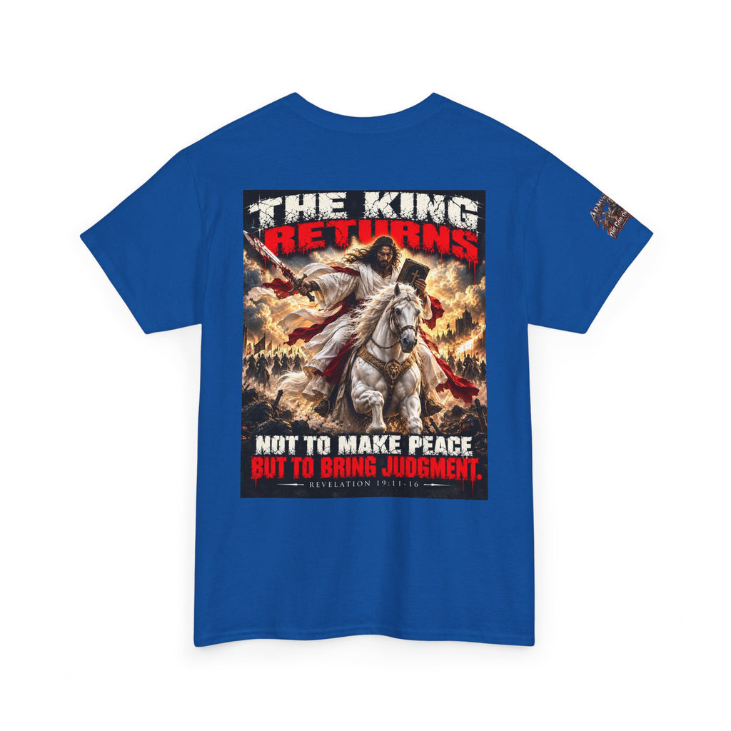 The King Returns Judgment Graphic Tee