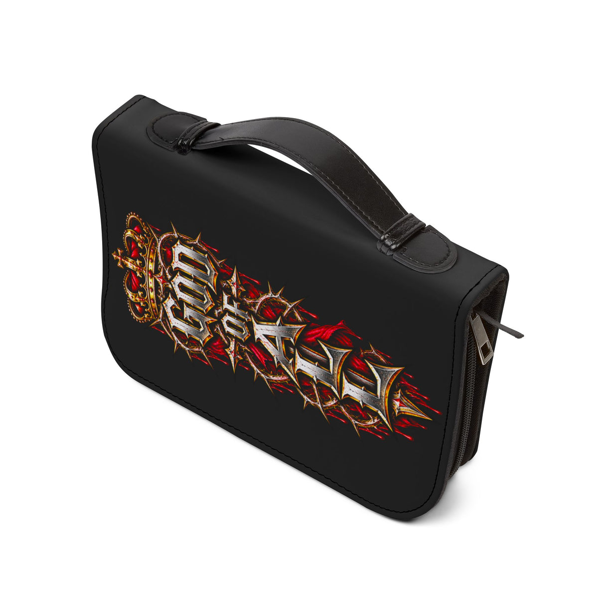 Armored Warriors One God One Salvation Bible Cover | God of All Crown Design