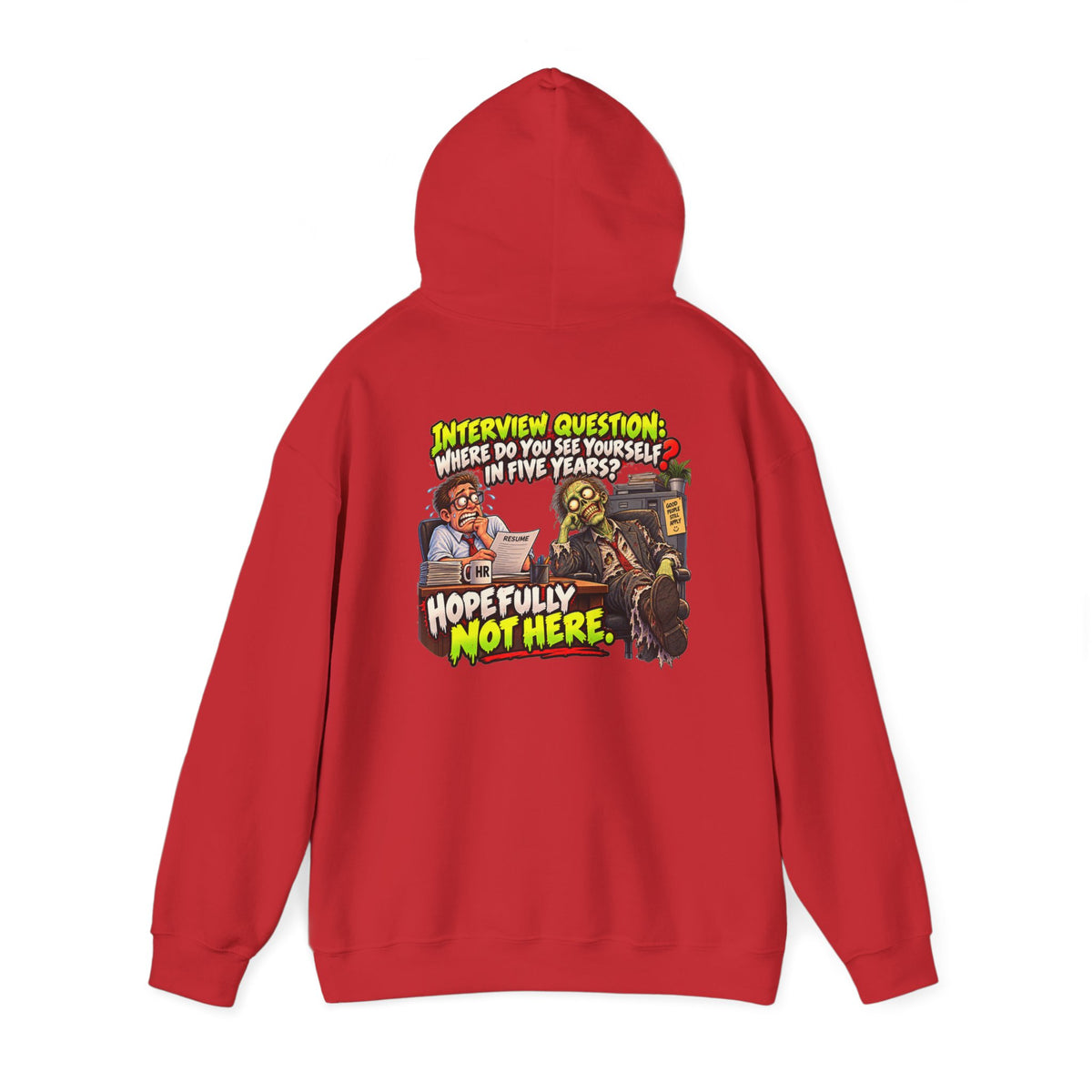 Officially Undead Funny Halloween Hoodie