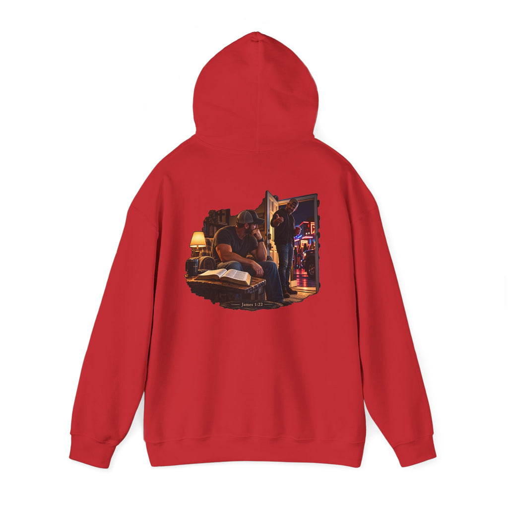 Faith at the Crossroads Christian Graphic Hoodie