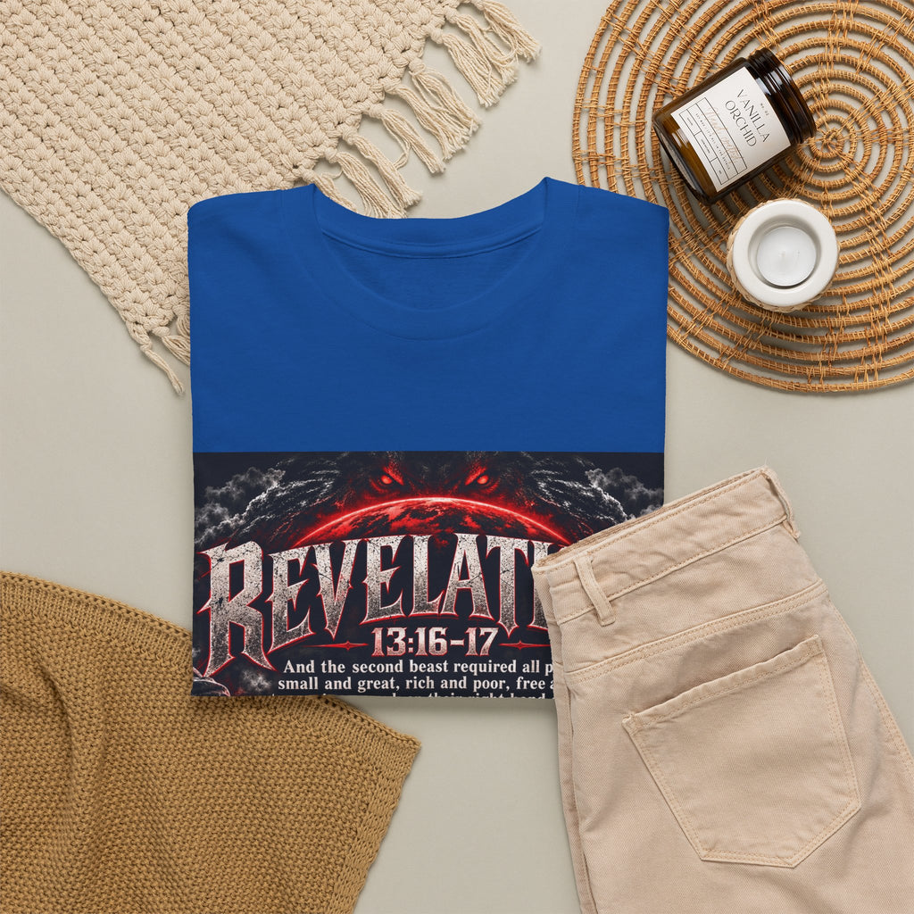 Revelation 13:16-17 Christian Apocalypse Graphic T-Shirt